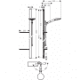 Душевой гарнитур HANSGROHE Raindance Select S 120 3 jet 27646400. Фото