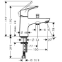 Смеситель на борт ванны Hansgrohe Focus E2 31930000. Фото