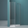 Душевой угол BELBAGNO KRAFT-P-1-80-C-Cr-R. Фото