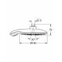 Верхний душ GROHE Power&Soul 27767000. Фото