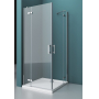 Душевой угол BELBAGNO KRAFT-AH-22-120/100-C-Cr-R. Фото