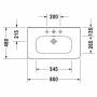 Тумба с раковинной DURAVIT DURASTYLE DS638105353. Фото