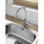 Смеситель ROCA L20 для кухни A5A8409C0M. Фото