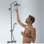 Душевая стойка Hansgrohe Croma Select E 180 2jet Showerpipe 27352400. Фото