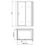 Душевой уголок GEMY Sunny Bay S28191D-A75. Фото