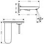 Смеситель для раковины HANSGROHE PuraVida 15084400 (внешняя часть). Фото