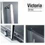 Душевой уголок GEMY Victoria S30191C-A85. Фото