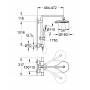GROHE 27909000 Power and Soul Душ.сист.с терм.для душа. Фото