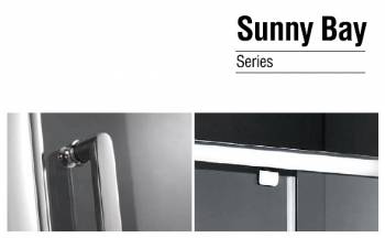 Душевой уголок GEMY Sunny Bay S28191E-A75. Фото