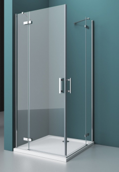 Душевой угол BELBAGNO KRAFT-AH-22-100/80-C-Cr-R. Фото