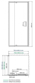 Душевой уголок WASSERKRAFT Berkel 48P28. Фото