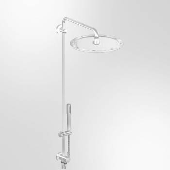GROHE 27175000 Rainshower Душевая система Jumbo с переключателем, настенный монтаж. Фото