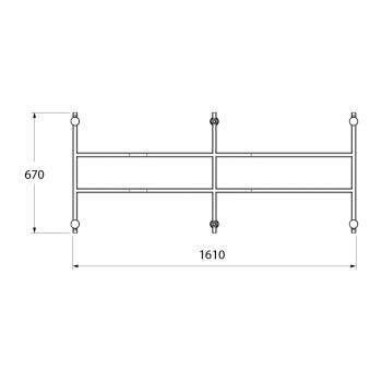 Каркас для ванны IDDIS 170 универсальный 003170Ui92. Фото