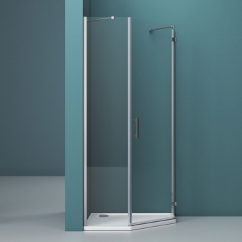 Душевой угол BELBAGNO KRAFT-P-1-90-C-Cr-L. Фото