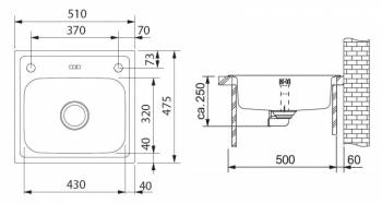 Кухонная мойка FRANKE Euroform EFN 610 101.0151.185. Фото