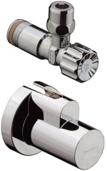 Угловой вентиль Hansgrohe 1/2 13954000. Фото