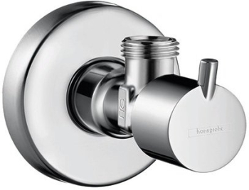 Угловой вентиль Hansgrohe S 1/2 13901000. Фото