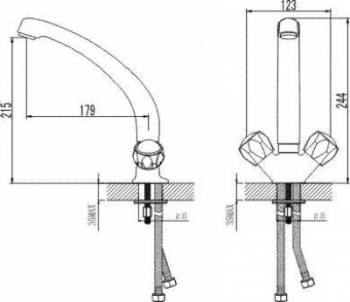 Смеситель для раковины IDDIS Classic 59602Е1+Z03. Фото