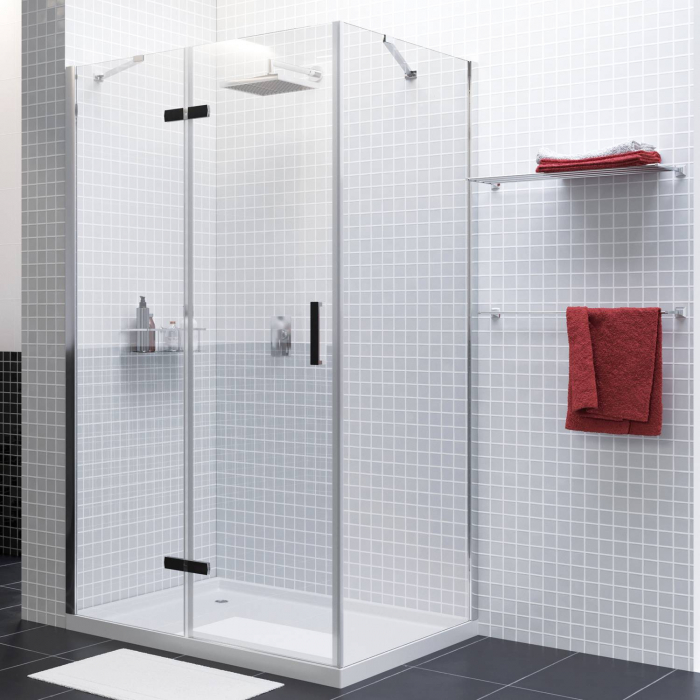 Душевой уголок WASSERKRAFT Aller 10H06L BLACK. Фото