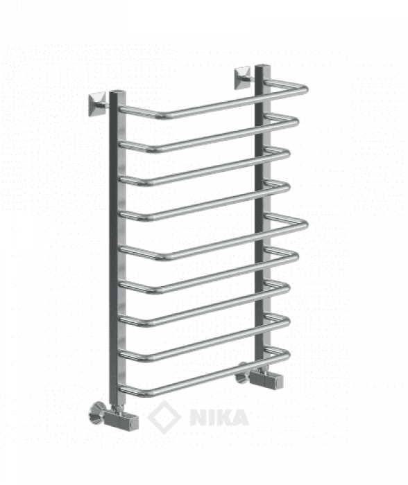 Водяной полотенцесушитель НИКА Модерн ЛМ 1 80/50. Фото