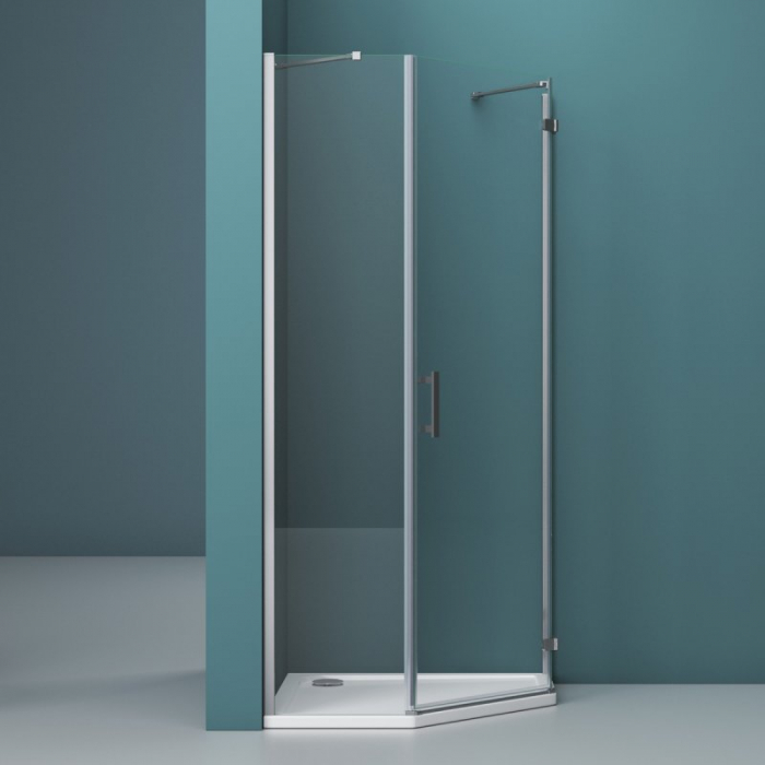 Душевой угол BELBAGNO KRAFT-P-1-90-C-Cr-L. Фото