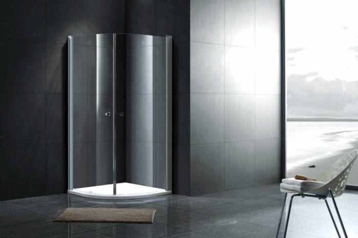 Душевой уголок GEMY New Rockcoco S03072B. Фото