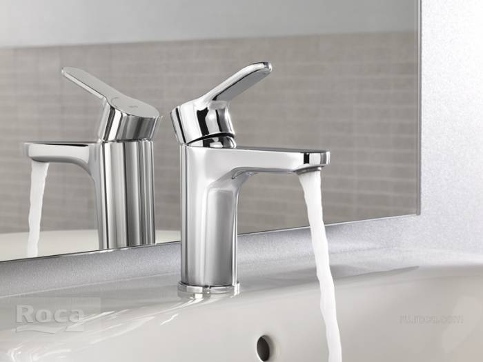 Смеситель ROCA L20 для раковины A5A3E09C0M. Фото