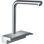 Смеситель для кухни с вытяжным душем Hansgrohe Aquno Select M81 250 73836000 Смеситель для кухни с вытяжным душем Hansgrohe Aquno Select M81 250 73836000. Фото