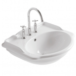 Раковина подвесная CERAMICA GLOBO PAESTUM 62х52 PA057.BI*1 Раковина подвесная CERAMICA GLOBO PAESTUM 62х52 PA057.BI*1. Фото