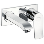 Смеситель для раковины Hansgrohe Metris (внешняя часть) 31085000. Фото