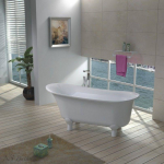 Ванна из литьевого мрамора NS BATH NSB-16680 Ванна из литьевого мрамора NS BATH NSB-16680. Фото