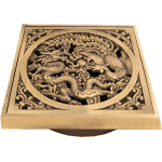 Сливной трап с решёткой BRONZE DE LUXE «Дракон» 21986/4935.1. Фото