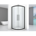 Душевой уголок BLACK & WHITE Stellar Wind Black S801 1000. Фото