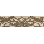 Gracia Ceramica 010212001736 Бордюр Saloni 300х75 brown 01