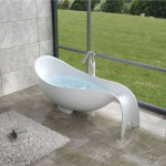 Ванна из литьевого мрамора NS BATH NSB-20850 Ванна из литьевого мрамора NS BATH NSB-20850. Фото
